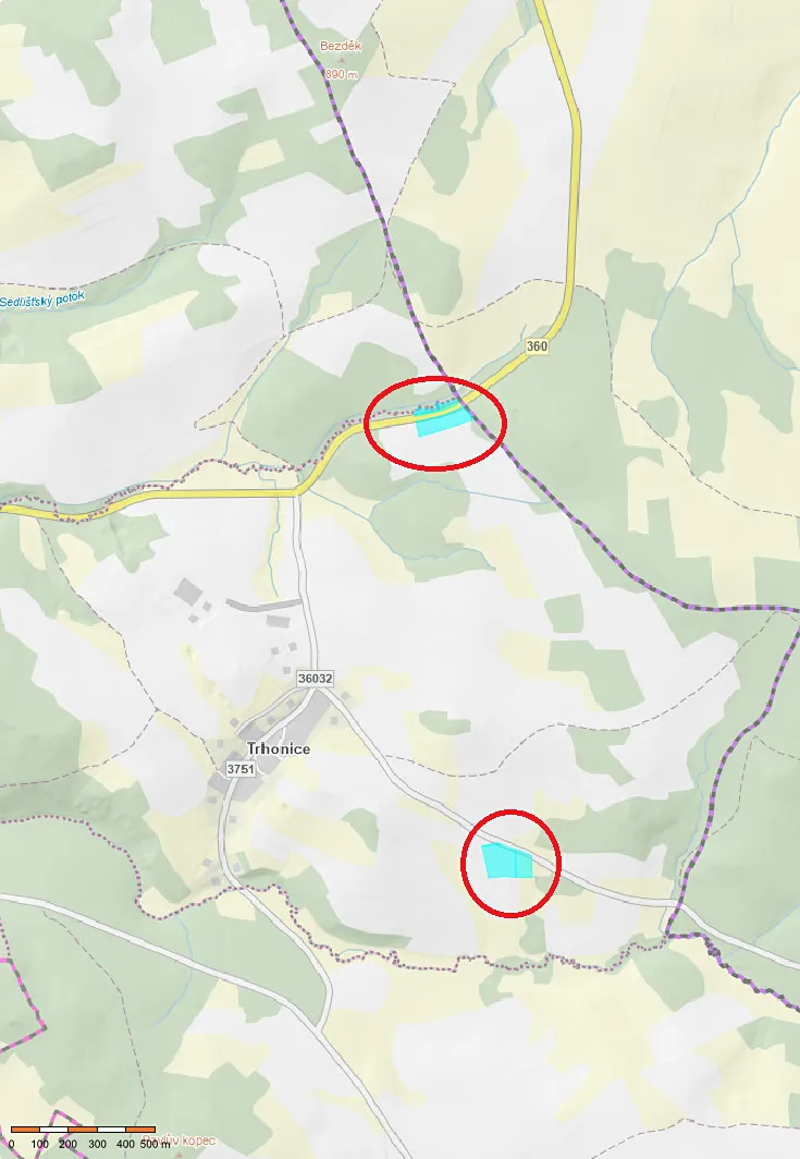 Prodej pole 29552 m²